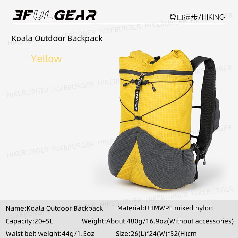 3F UL GEAR Koala Outdoor UHMWP - Cycling Commuter Backpack review and price