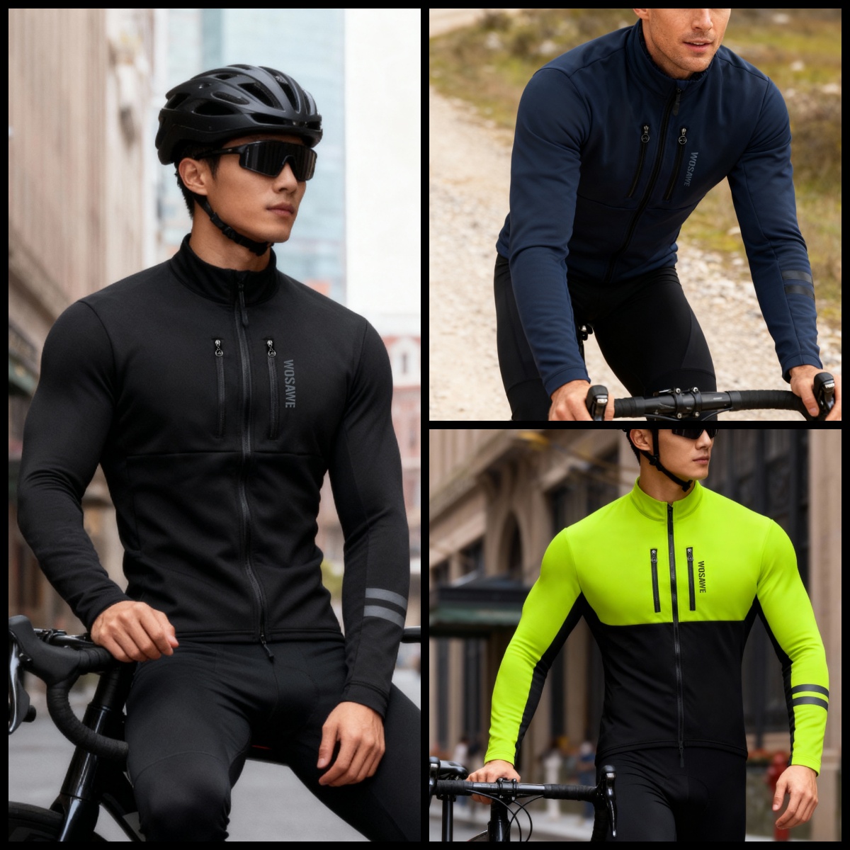 WOSAWE Cycling Jacket Winter T - Cycling Commuter Jacket review and price