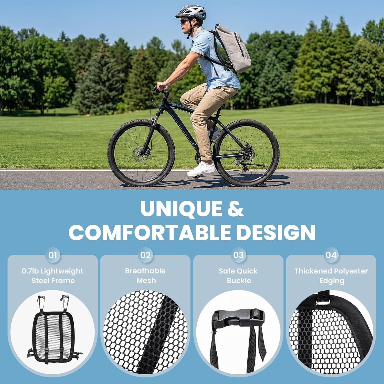Lightweight Ventilation Backpa - Cycling Commuter Backpack review and price