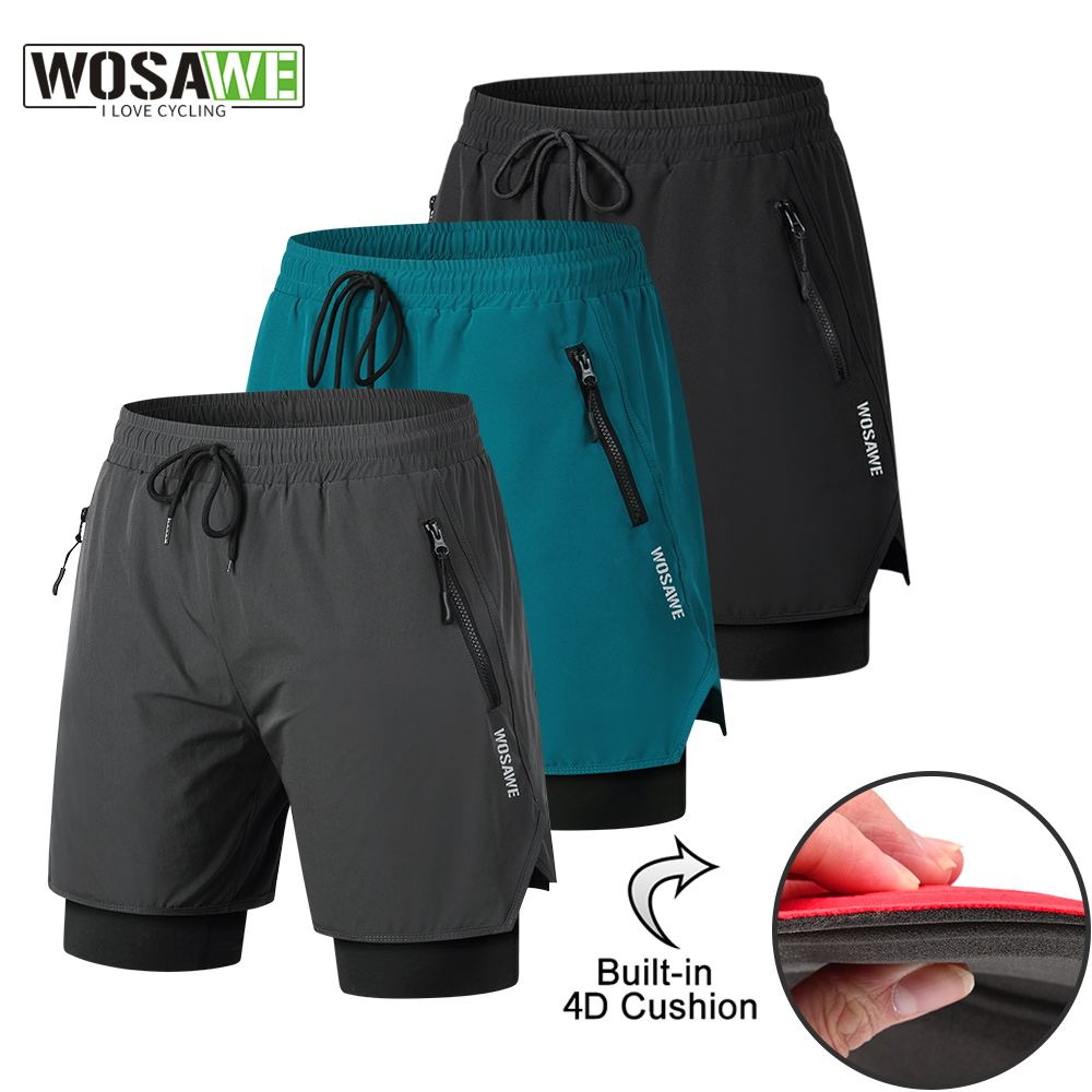 WOSAWE MTB Shorts Summer Men C - Cycling Commuter Pants review and price
