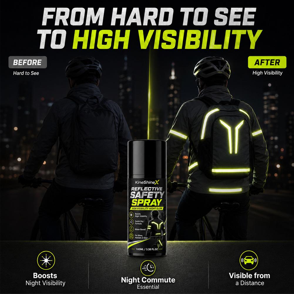 Night Reflective Safety Spray  - Cycling Commuter Backpack review and price
