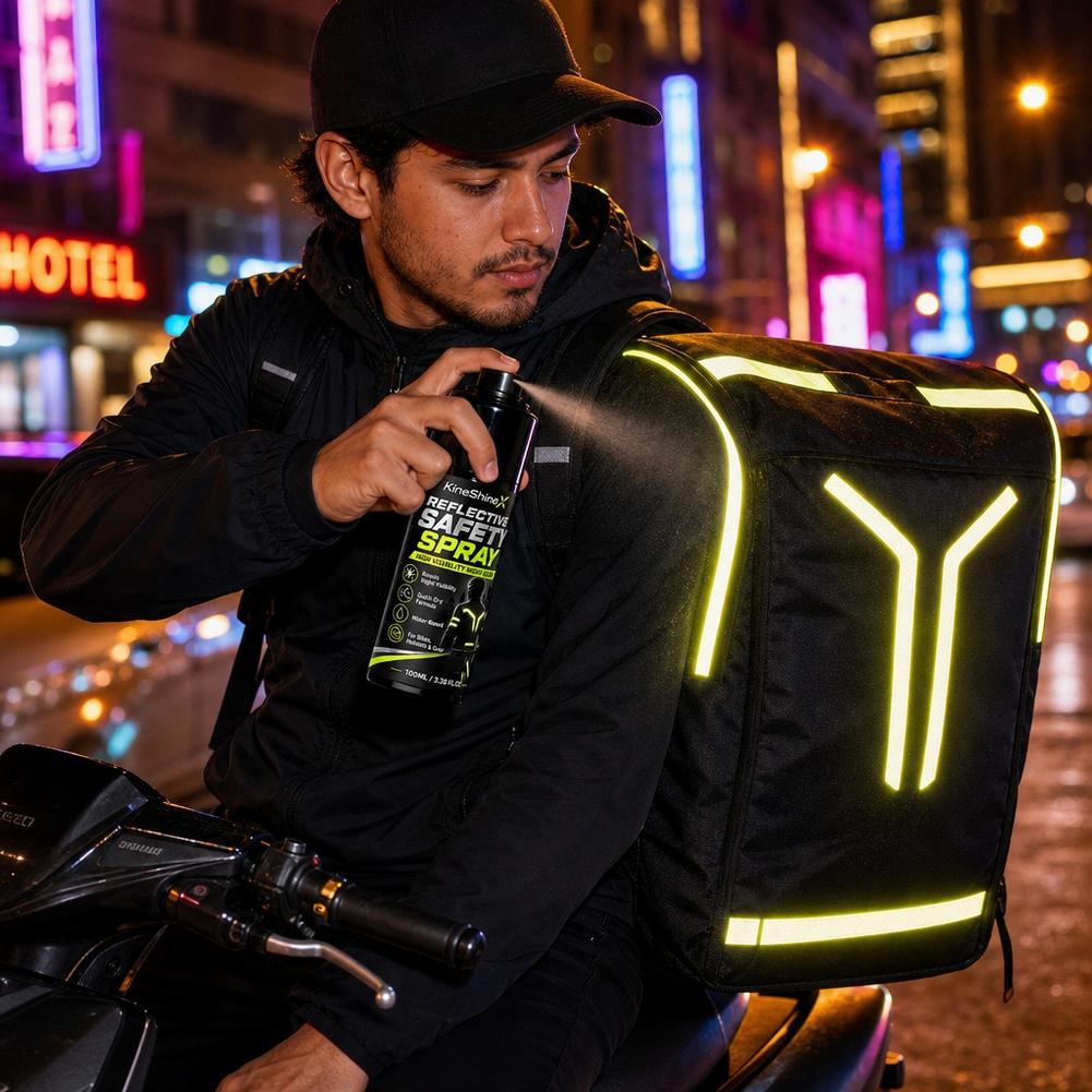 Night Reflective Safety Spray  - Cycling Commuter Backpack review and price