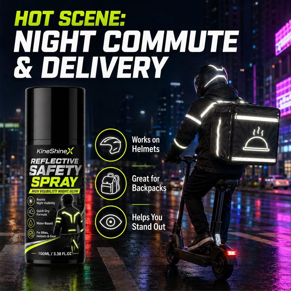 Night Reflective Safety Spray  - Cycling Commuter Backpack review and price